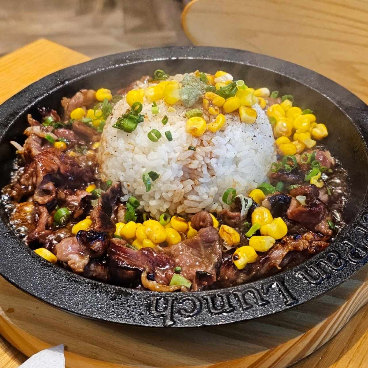 Arroces - Beef Sizzling Teppan