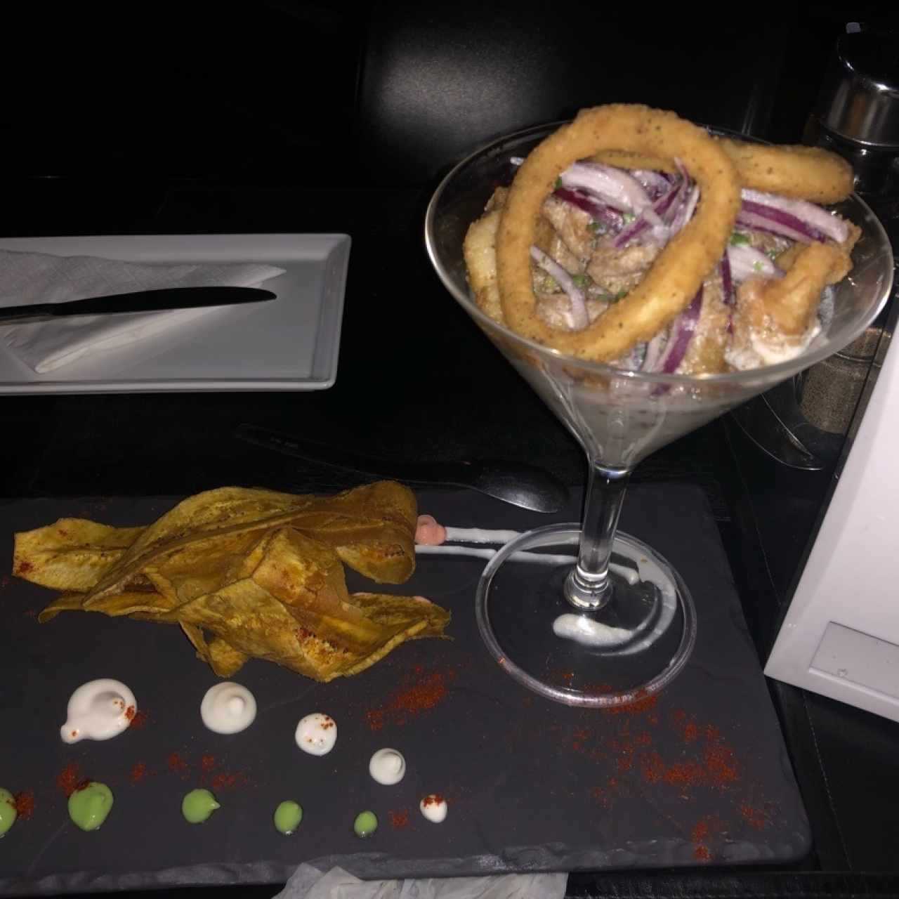 Ceviche frito