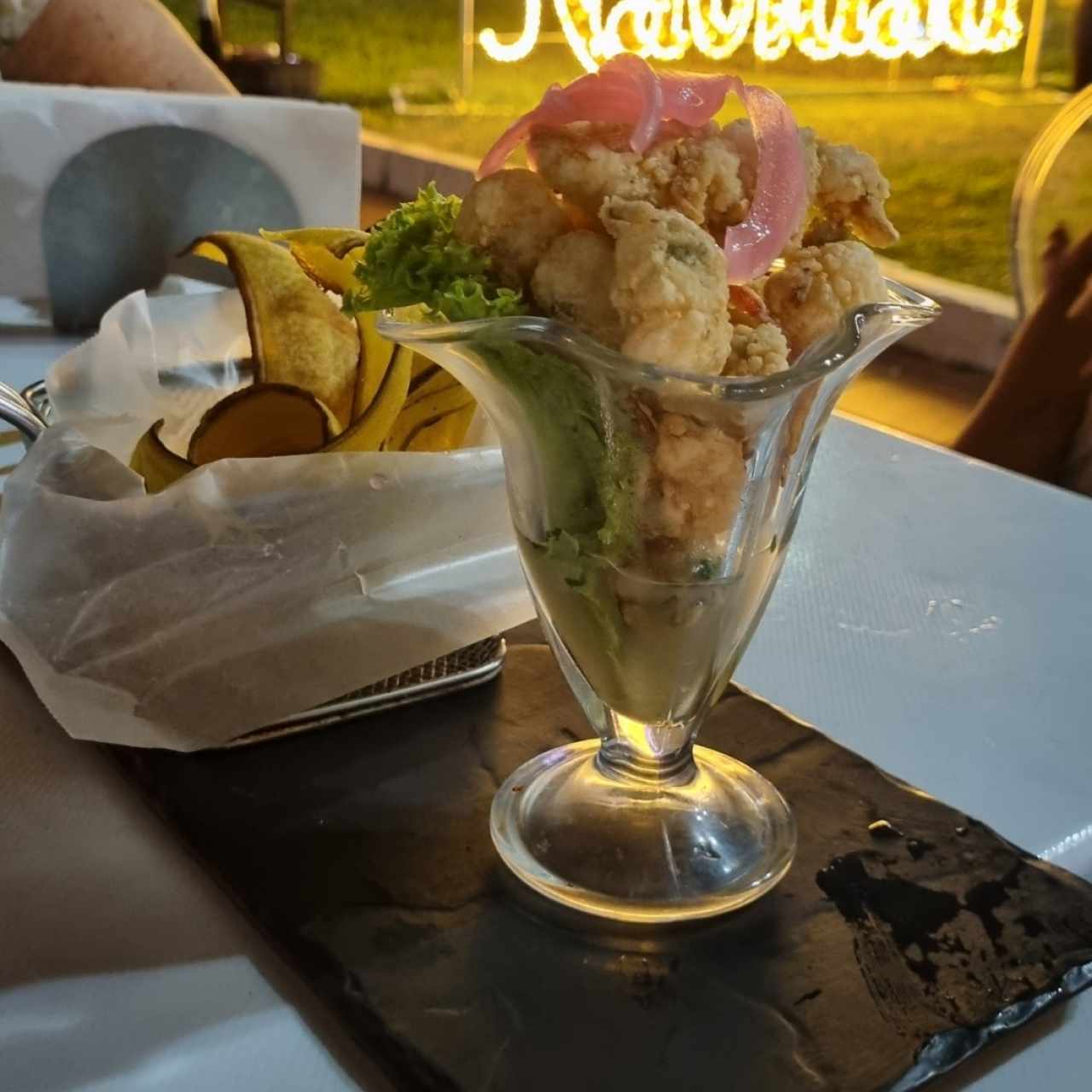 Entradas - Ceviche frito