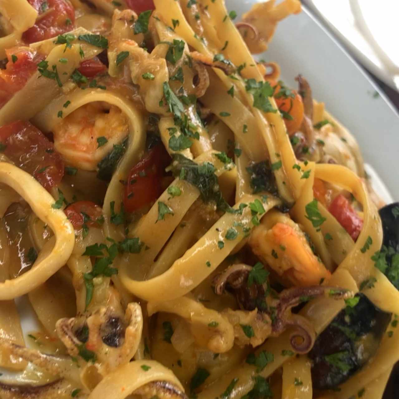 fettucine frutti di mare