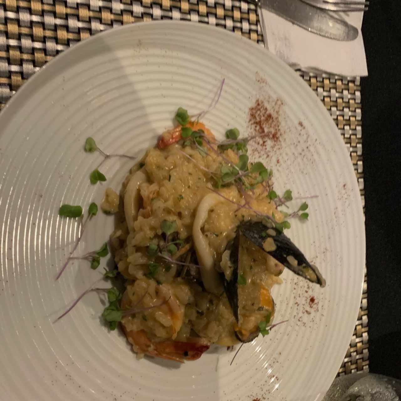 risotto mariscos