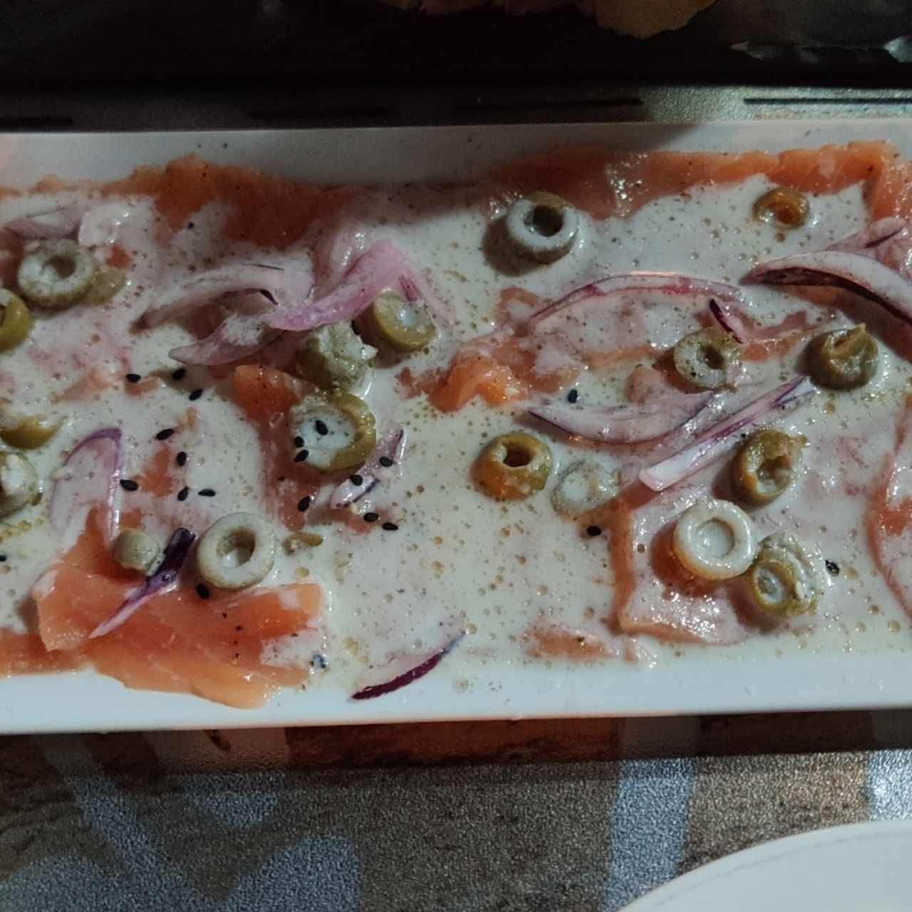 Tiraditos de Salmón