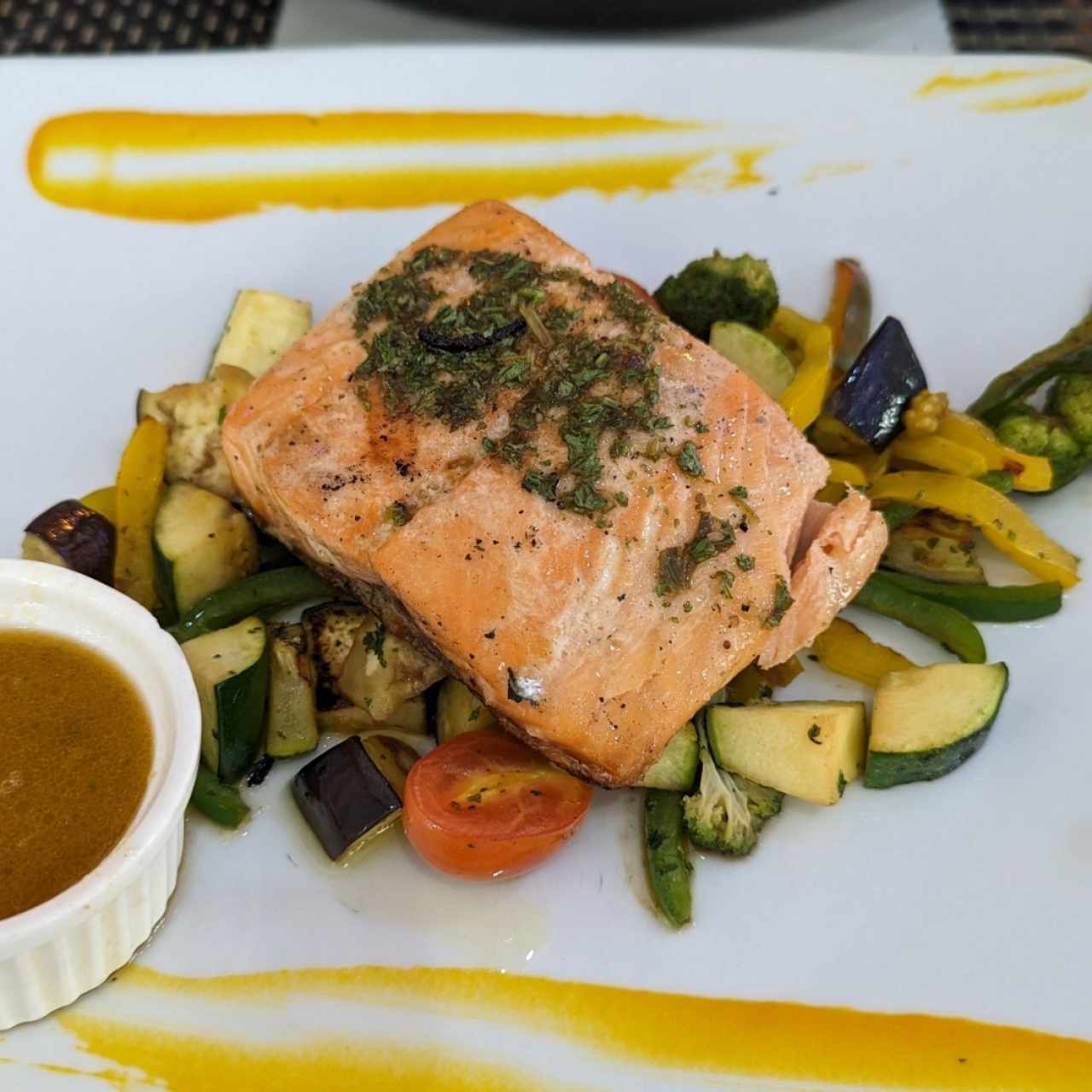 salmon al grill