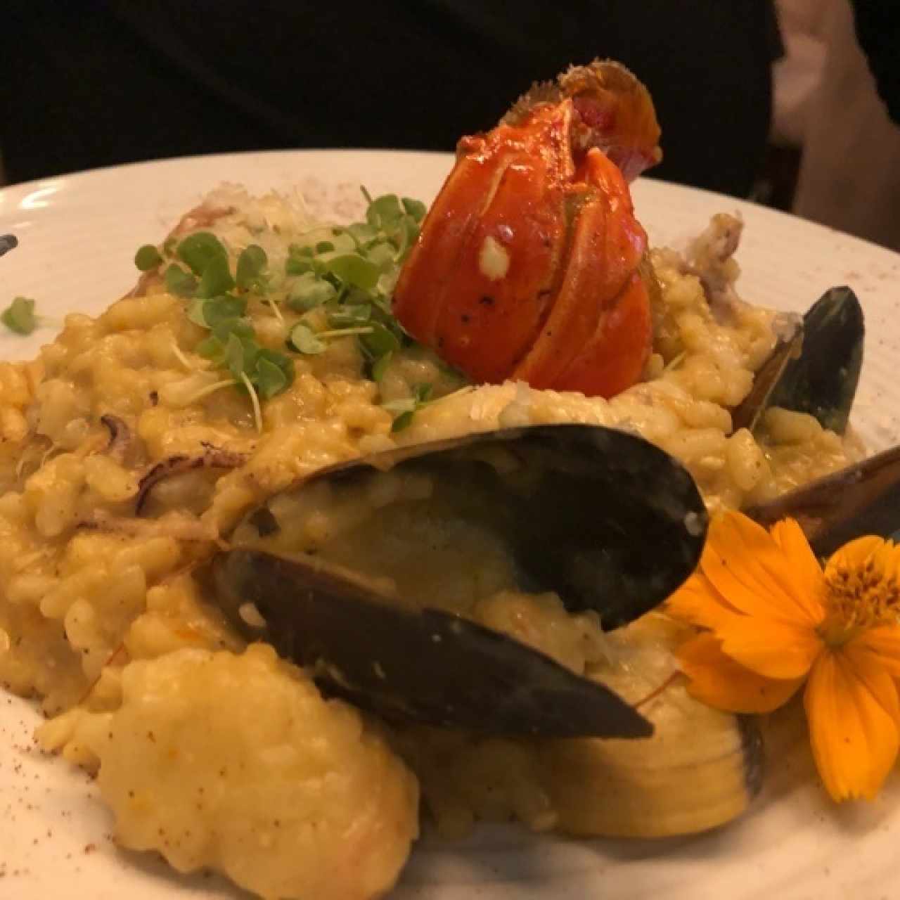 risotto de mariscos