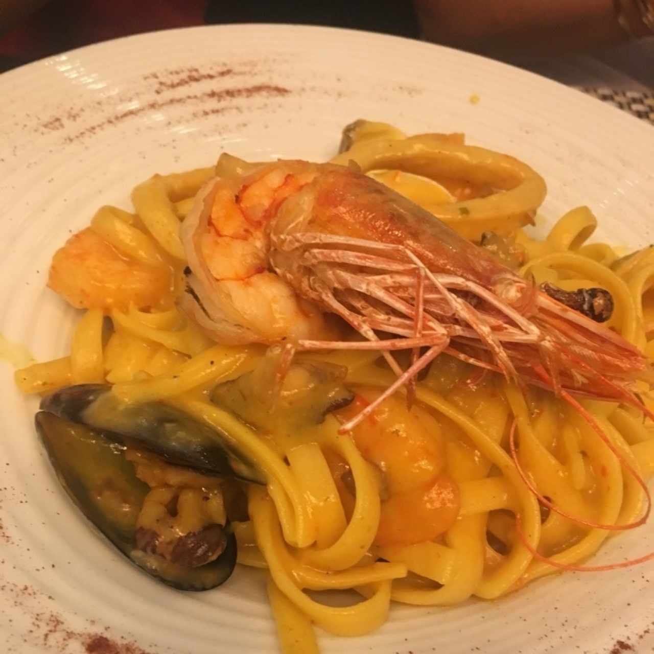 Pasta de Mariscos 