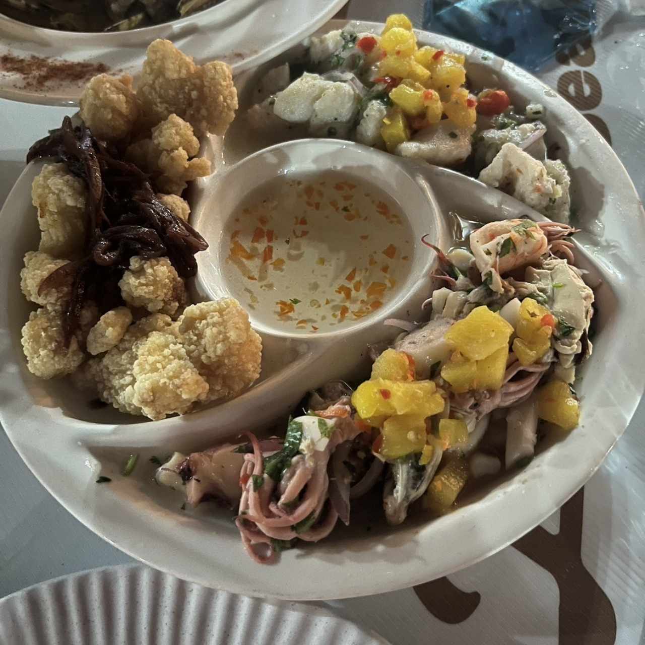 Trio de ceviches