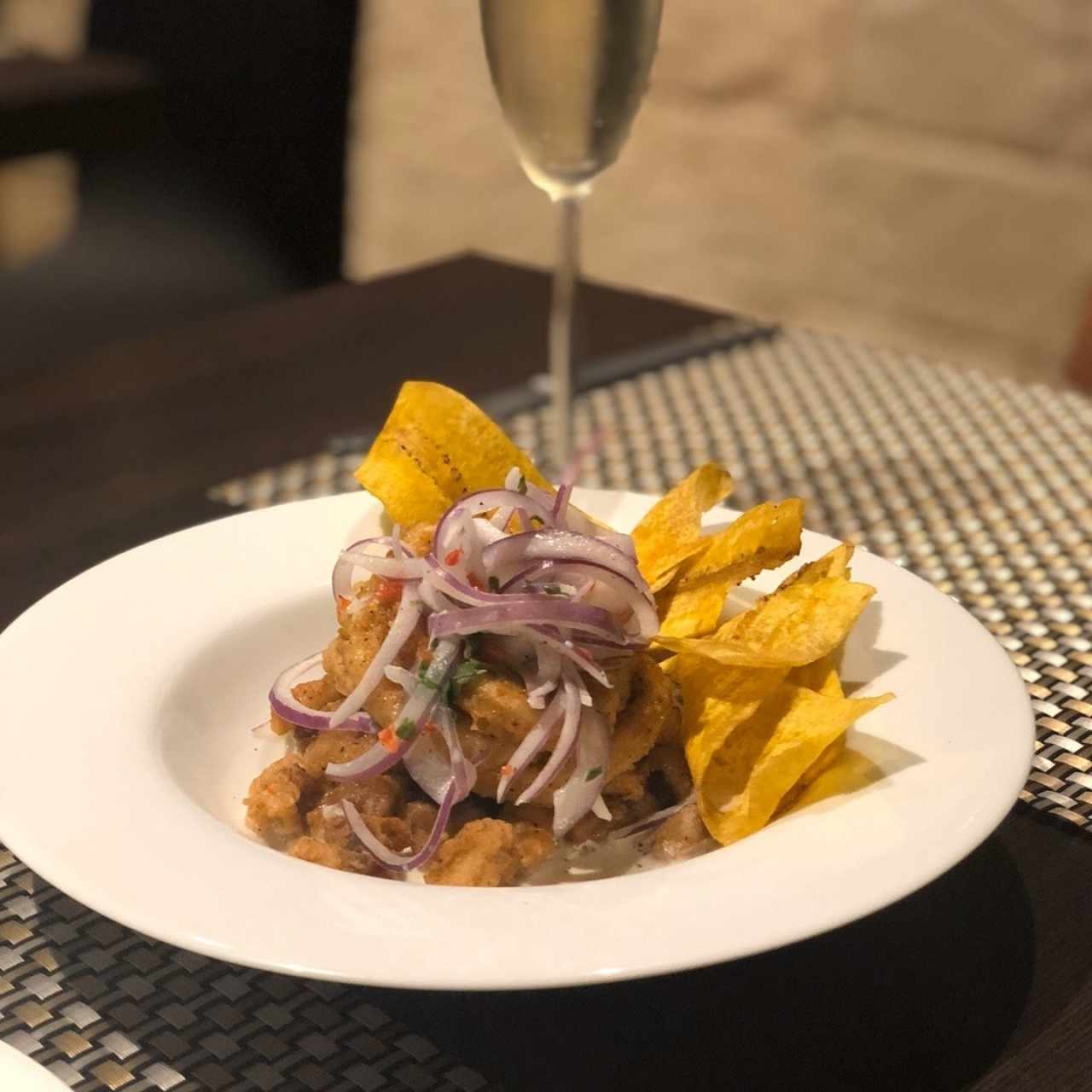 Ceviche frito