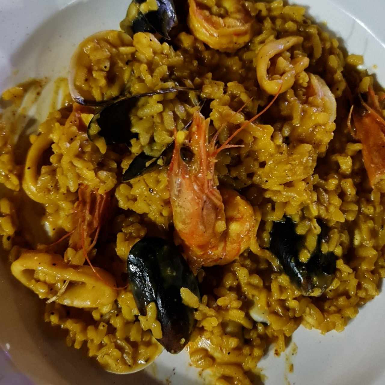 risotto de mariscos 