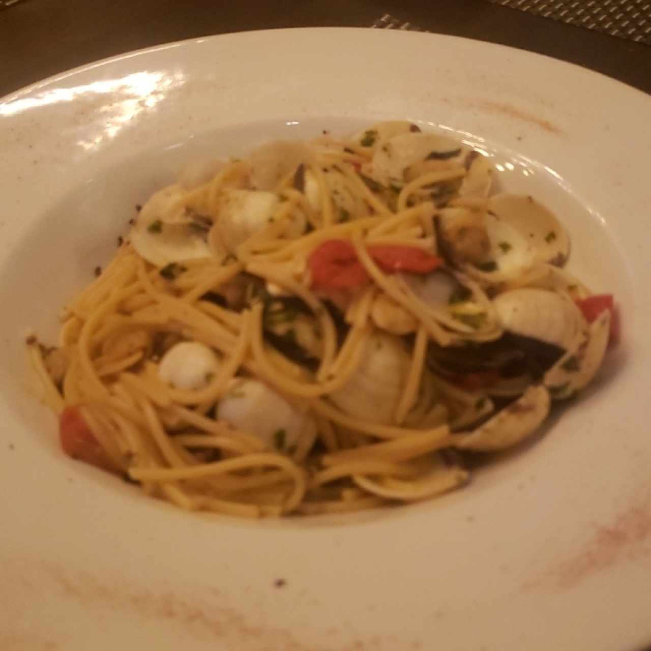 spaguetti a la vongole