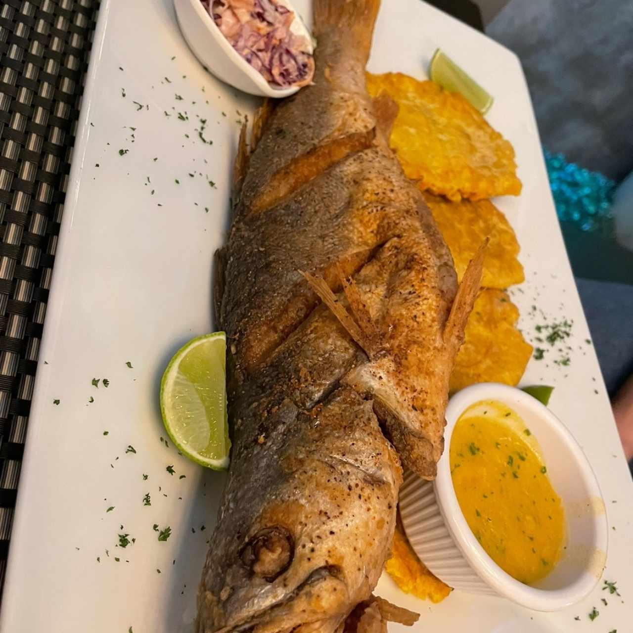 Pescado Frito al Grill o al Ajillo