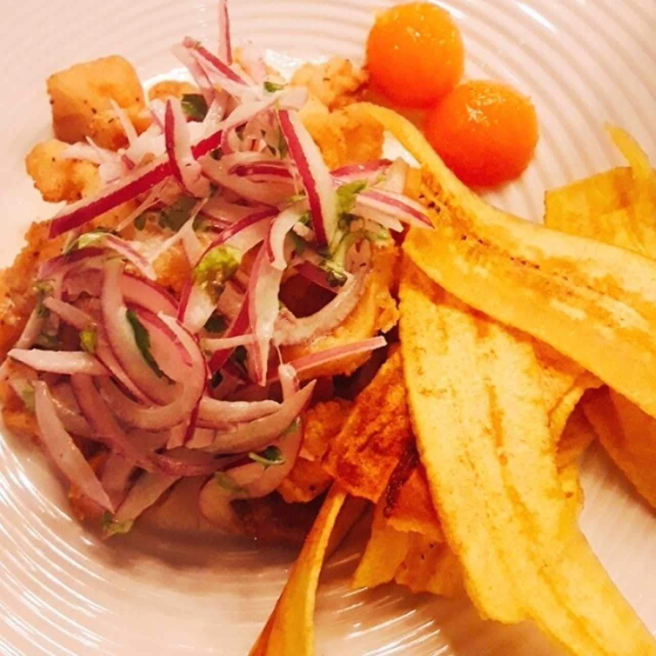 Ceviche Frito 