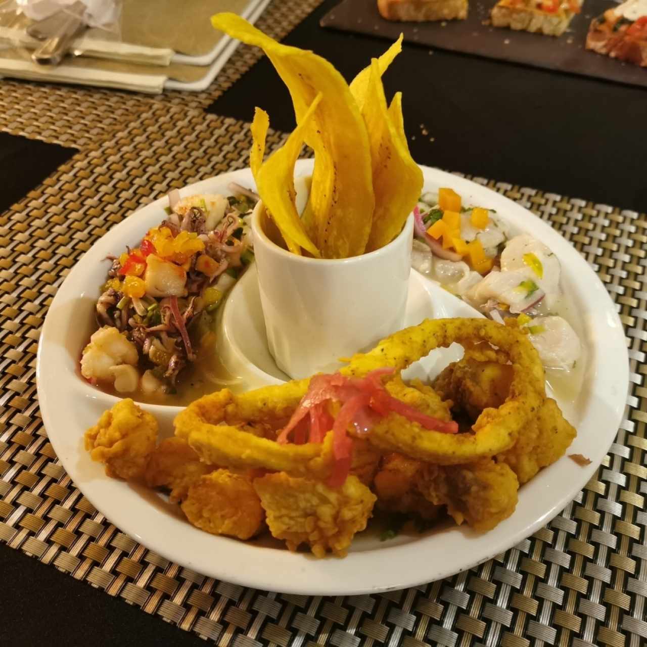 Entradas - Trio de Ceviches