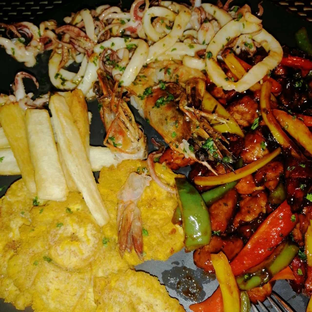 Picada mar y tierra 