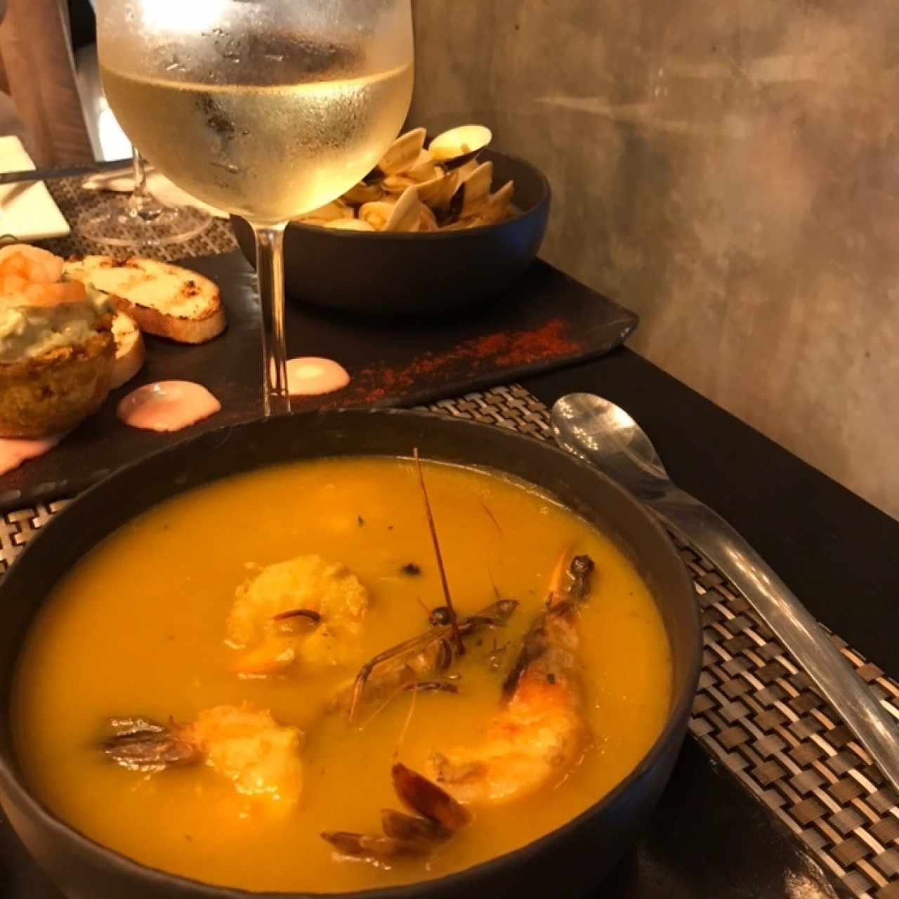 Bisqué de langostino 