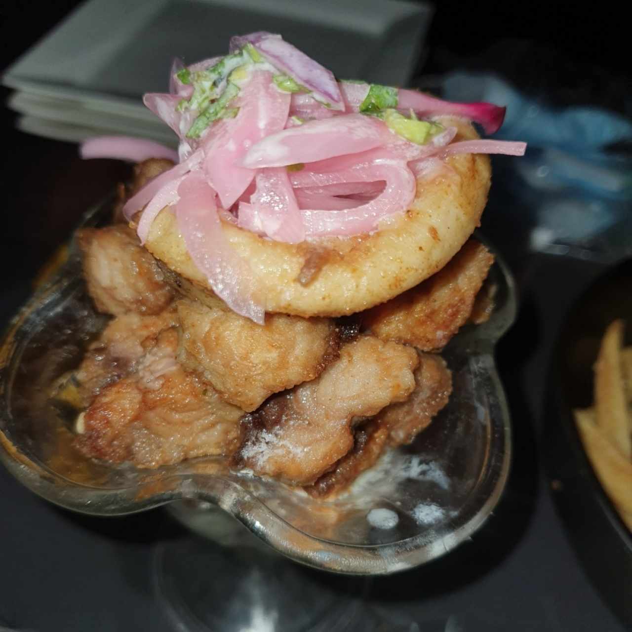 Ceviche frito 