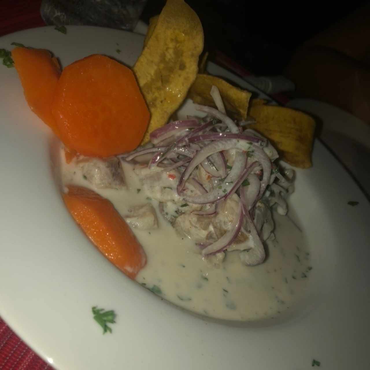 ceviche de corvina