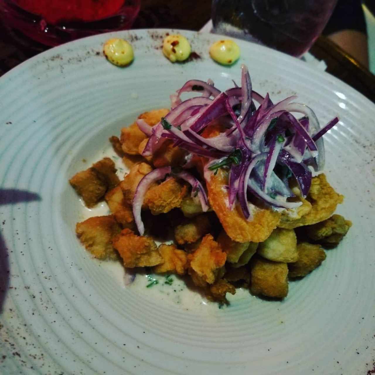 Ceviche frito