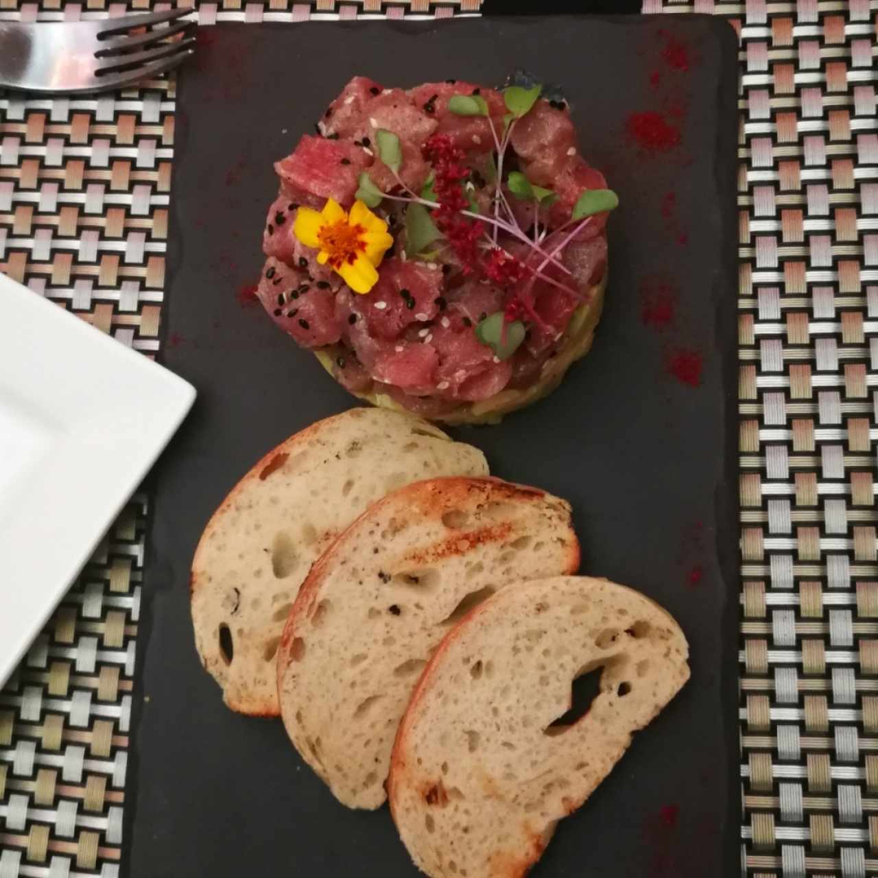 tartar de atún 