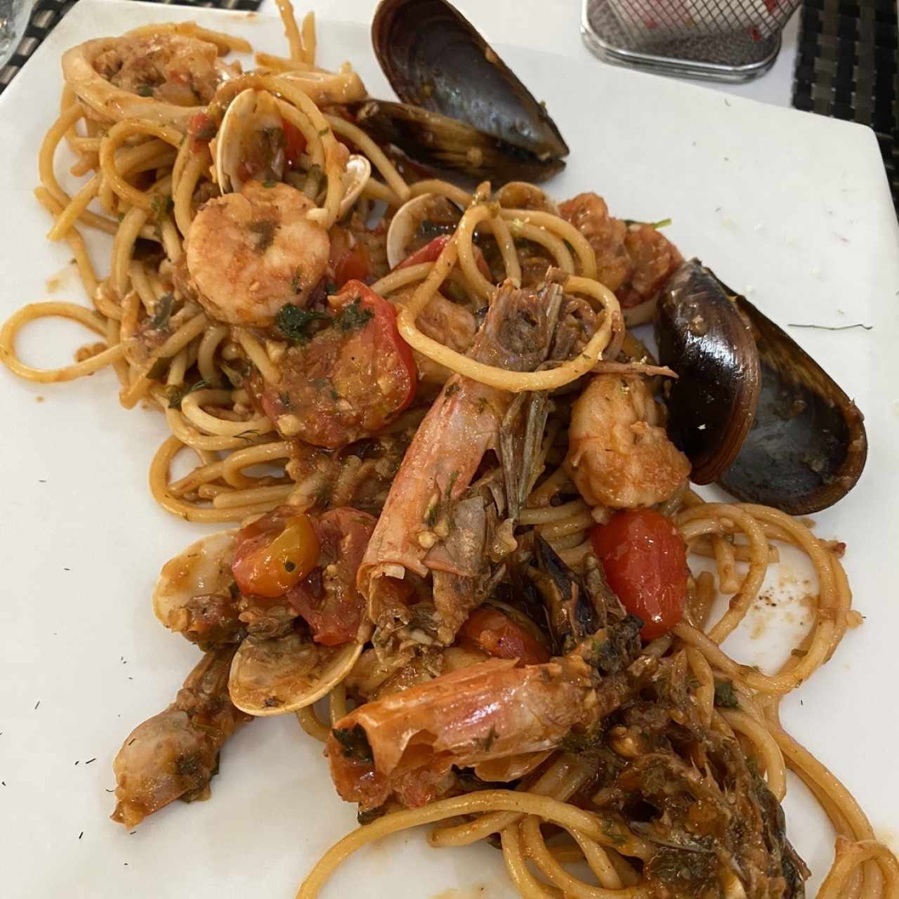 Pasta frutti di mare