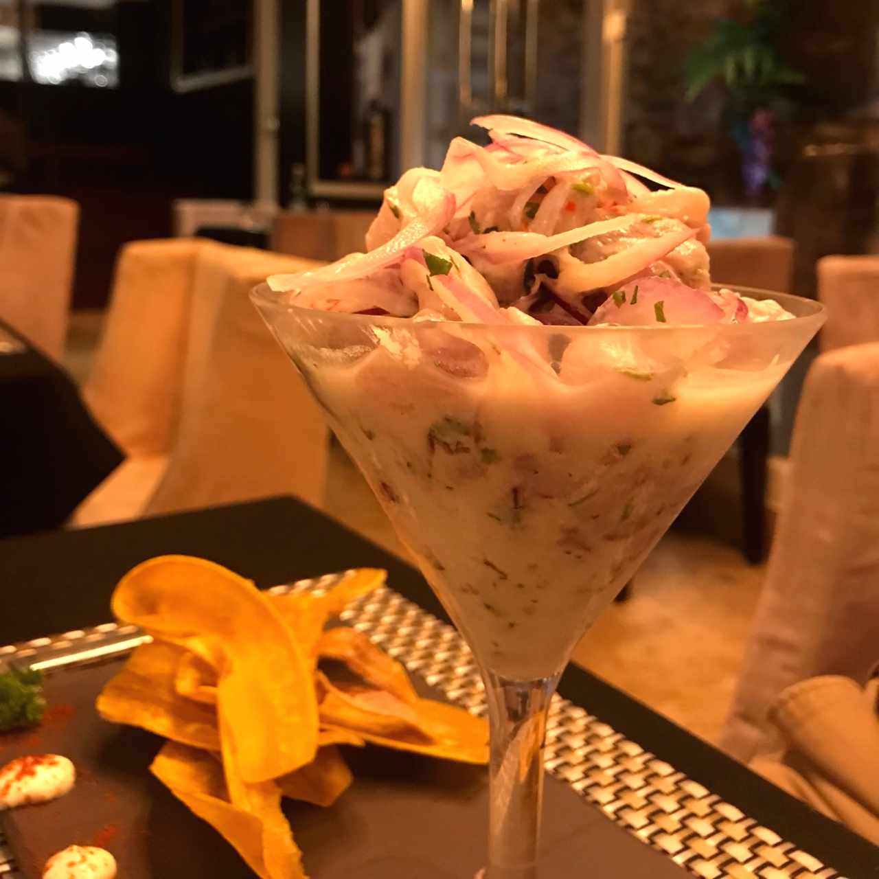 ceviche de corvina