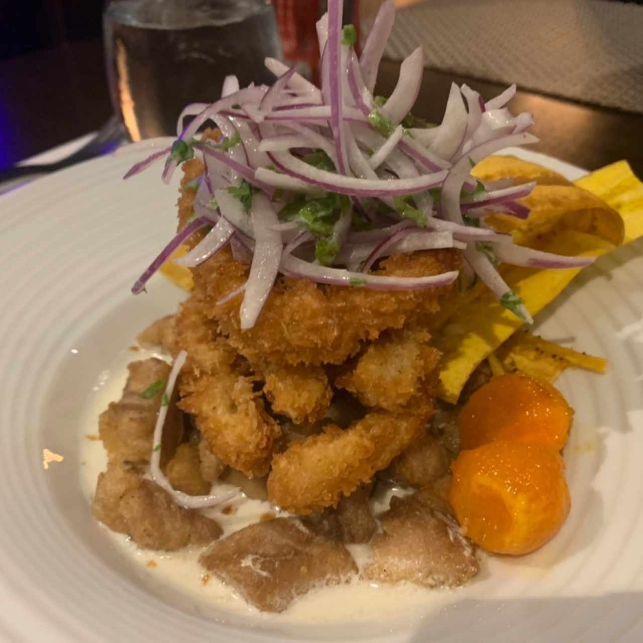 Ceviche frito