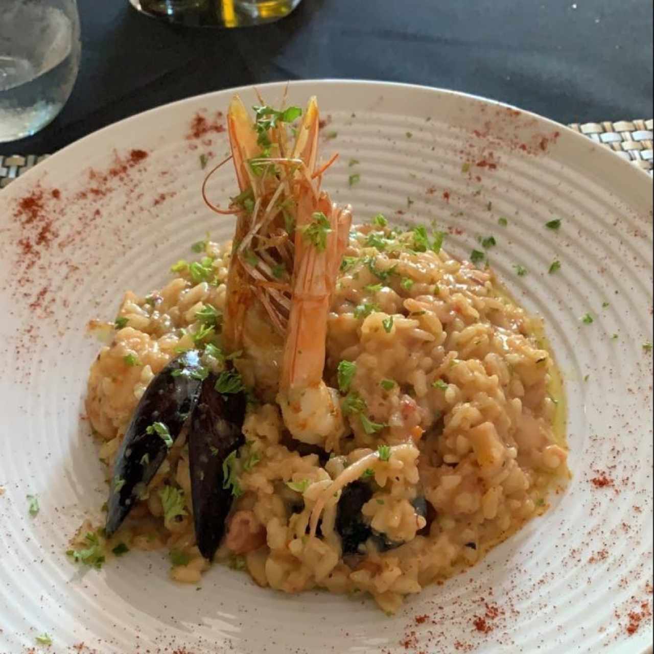 risotto de mariscos