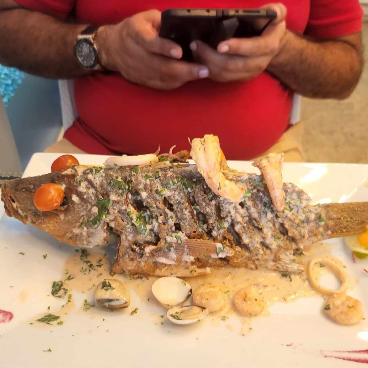 pargo salsa marisco