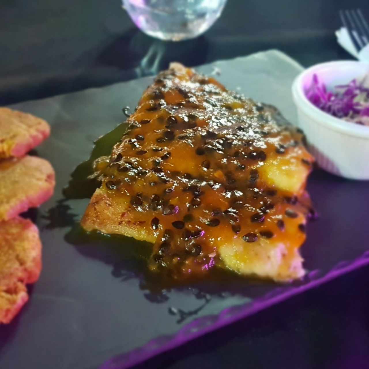 Pescado en Salsa de Maracuyá