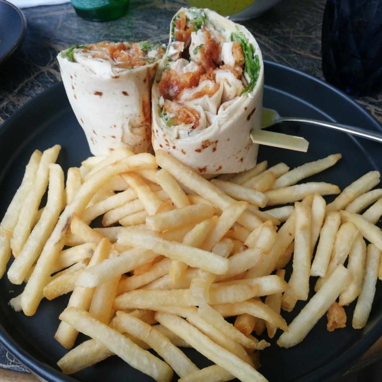 Wrap de Pollo César 