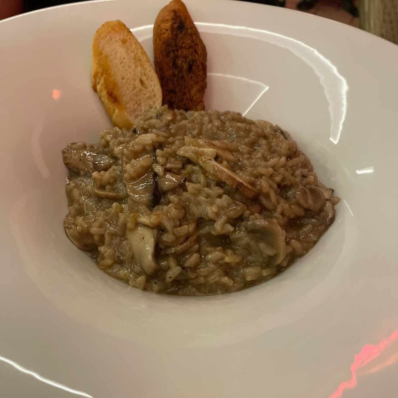 risotto hongos porcini 