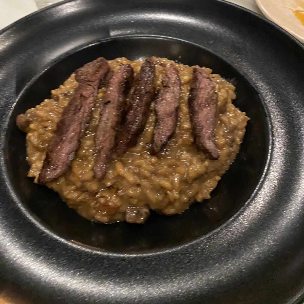 Risotto de entraña