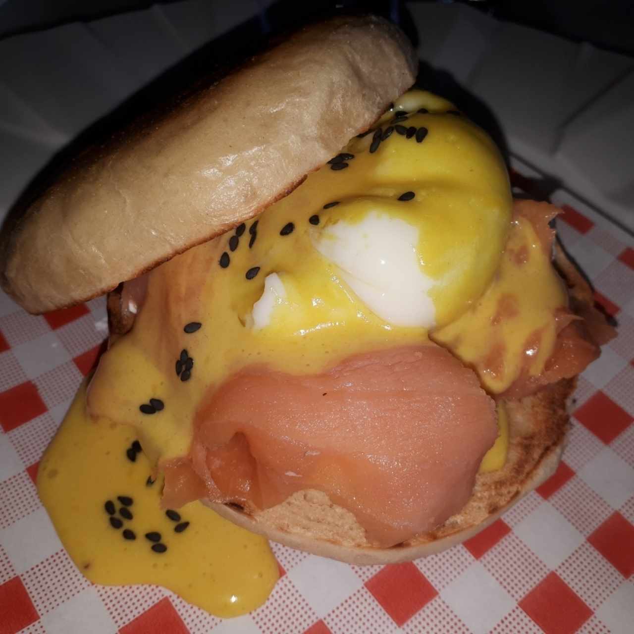 Bagel con Salmon