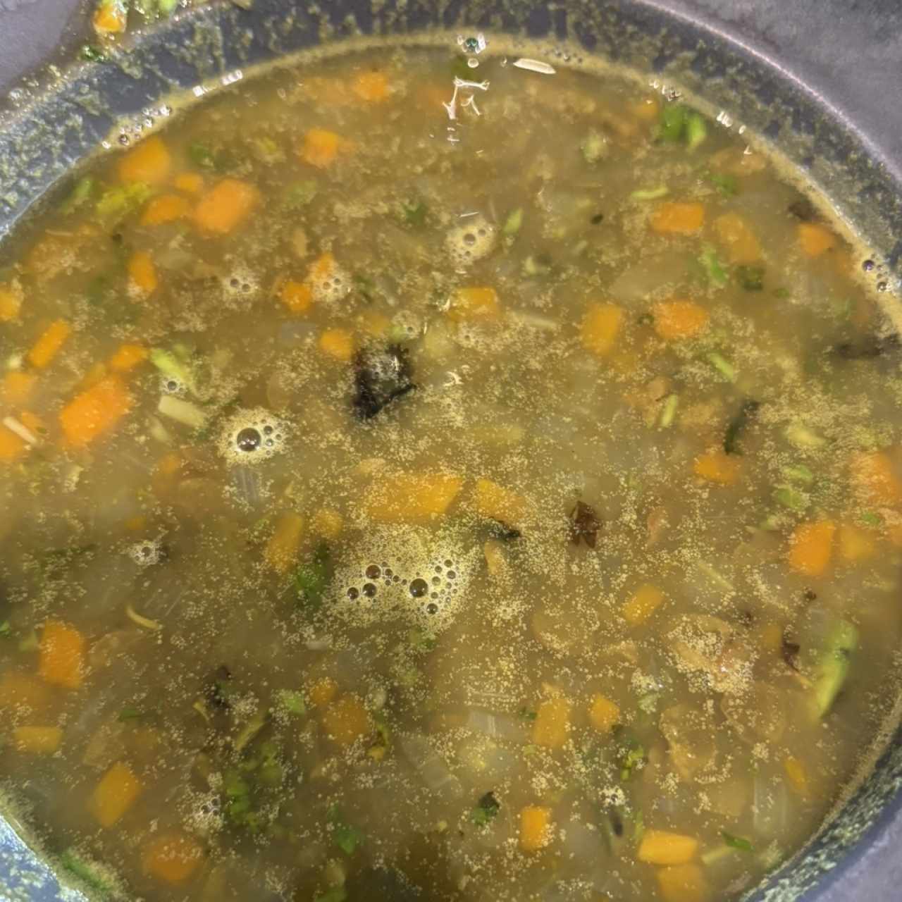 Sopa de lenteja 