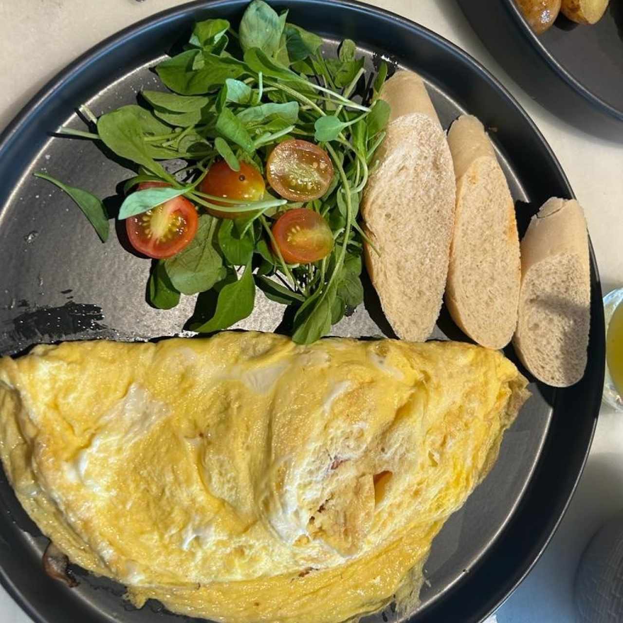 Omelet con salmón 