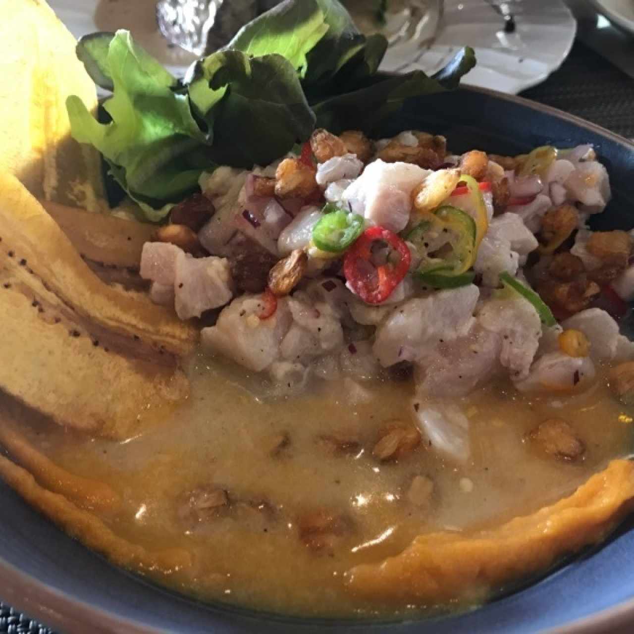 ceviche estilo peruano