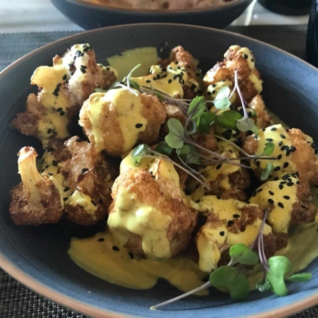 fried cauliflower