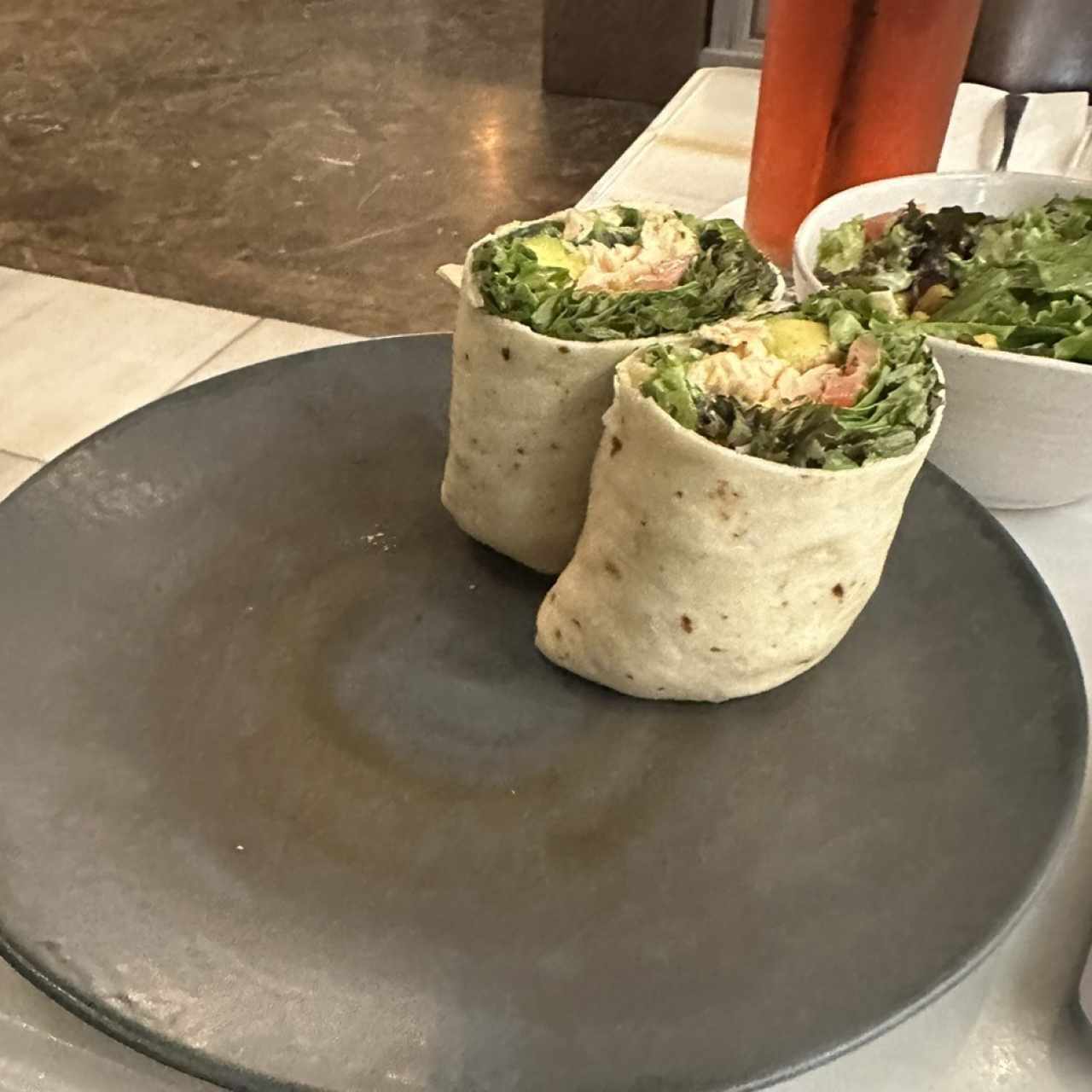 Wrap de salmon