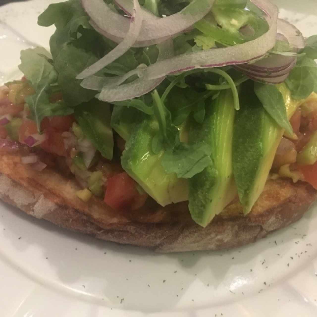 bruschetta de aguacate