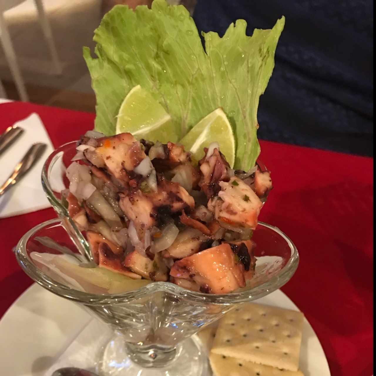 Ceviche de pulpo