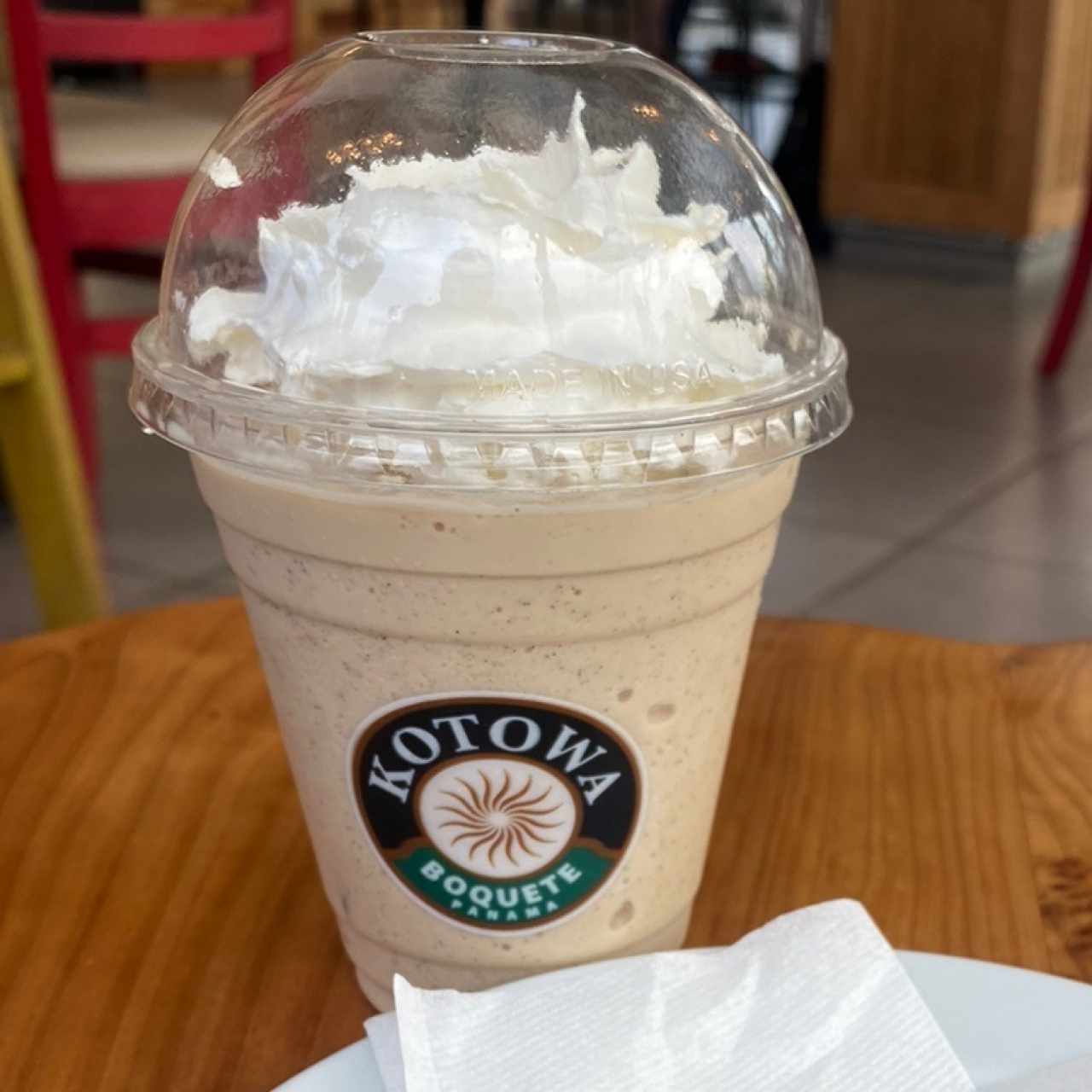 Frappé de Vainilla con café