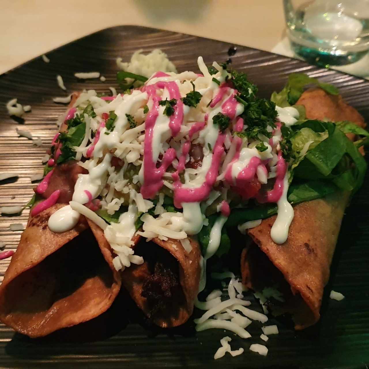 tacos de pollo