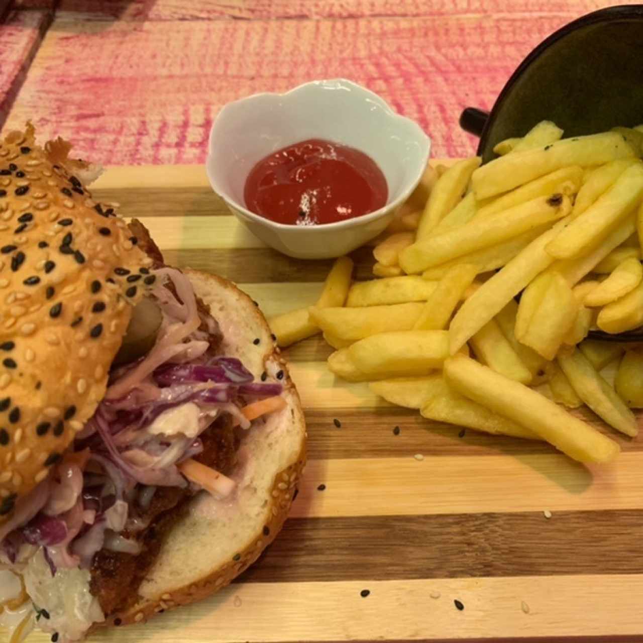 Hamburguesa de Pollo