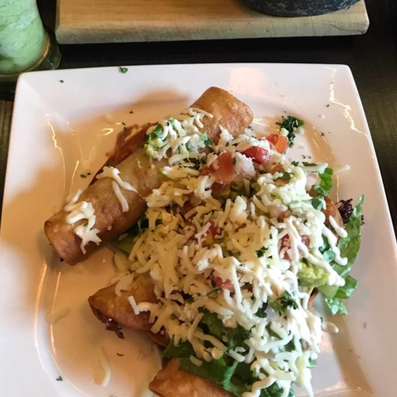 tacos dorados de carne