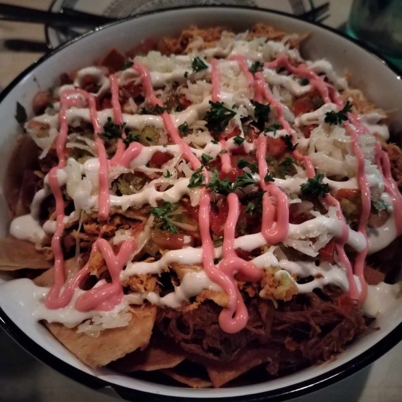 Nachos Maya - Carne y Pollo