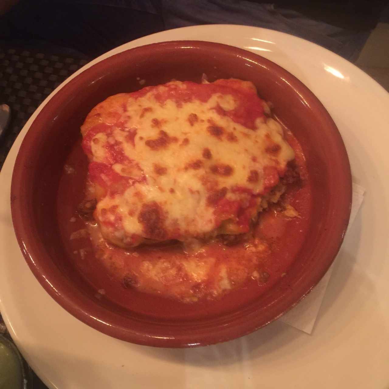 lasagna de carne