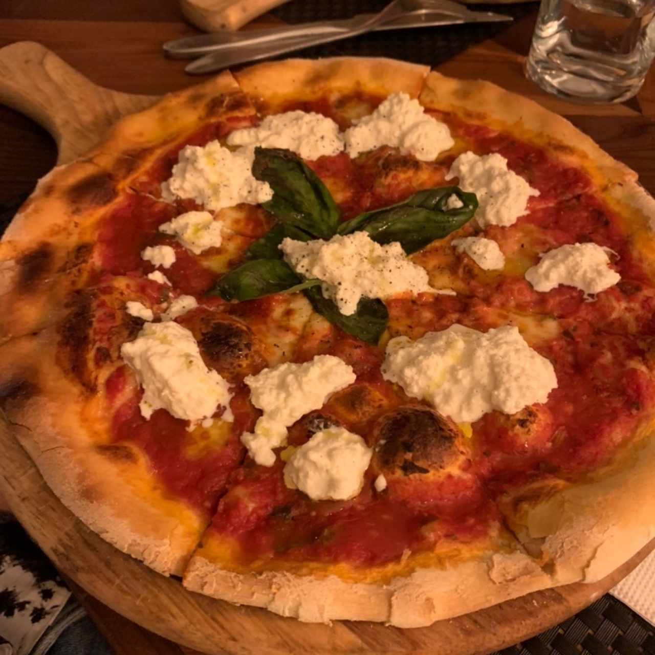 Margherita con stacciatella