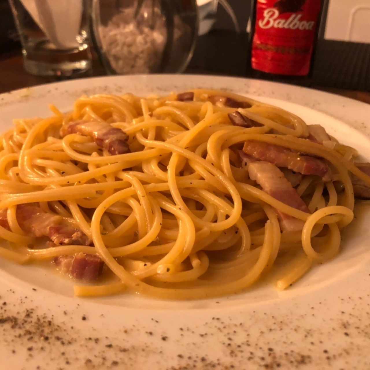 Spaghetti a la Carbonara