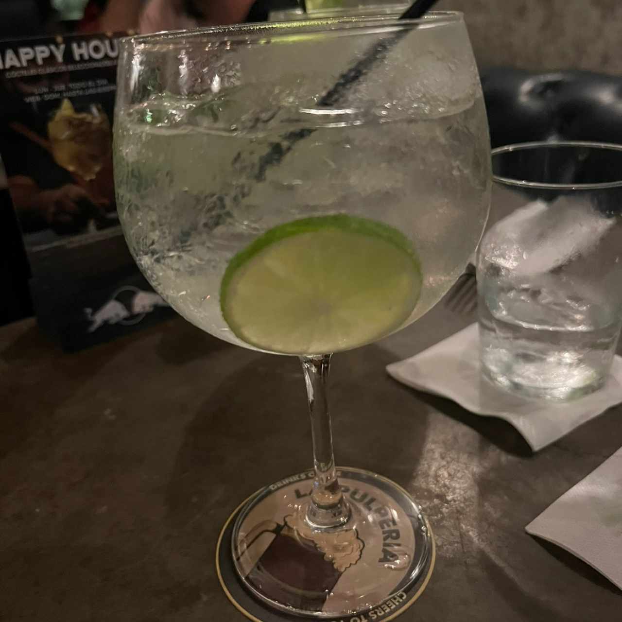 Gin and tonic