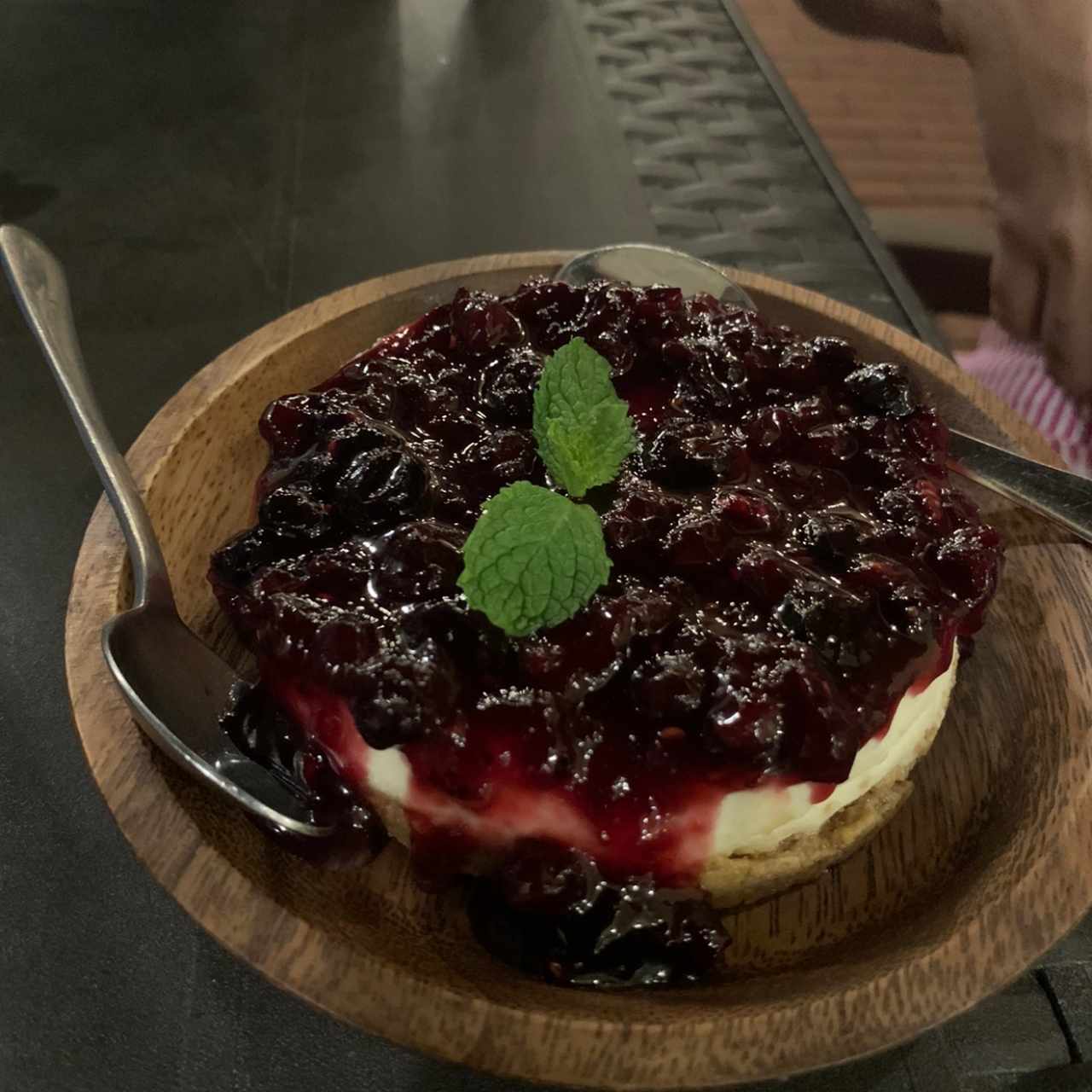 Cheesecake de frambuesa