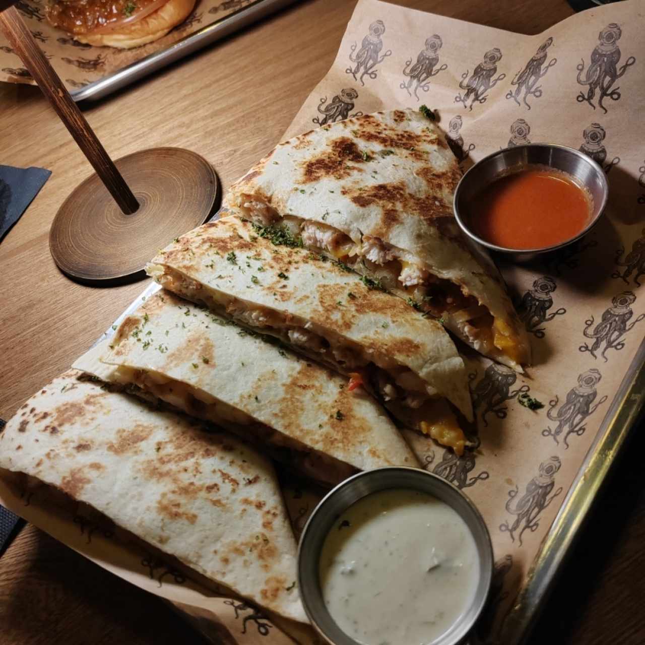 La Chicken Quesadilla